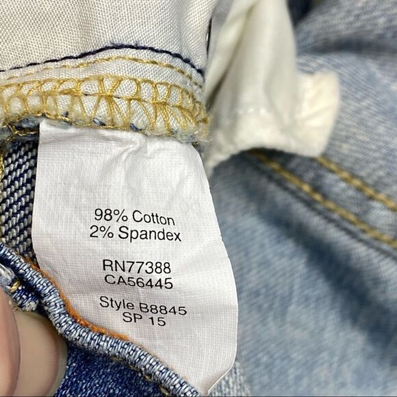 J. Crew Factory light wash jean shorts size 28 - Picture 14 of 16